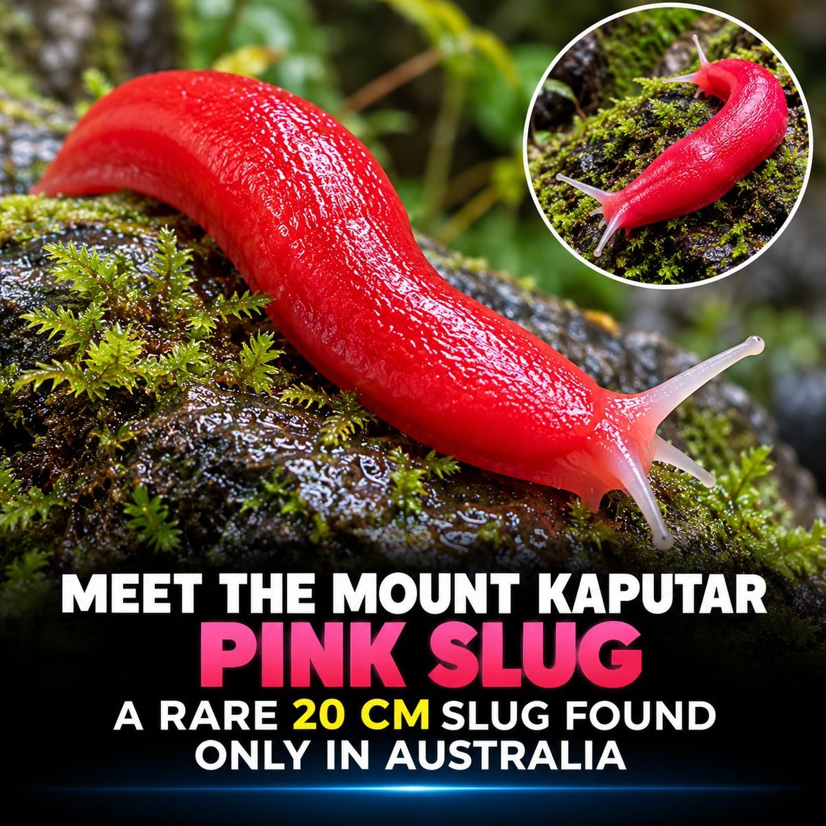Mount Kaputar pink slug