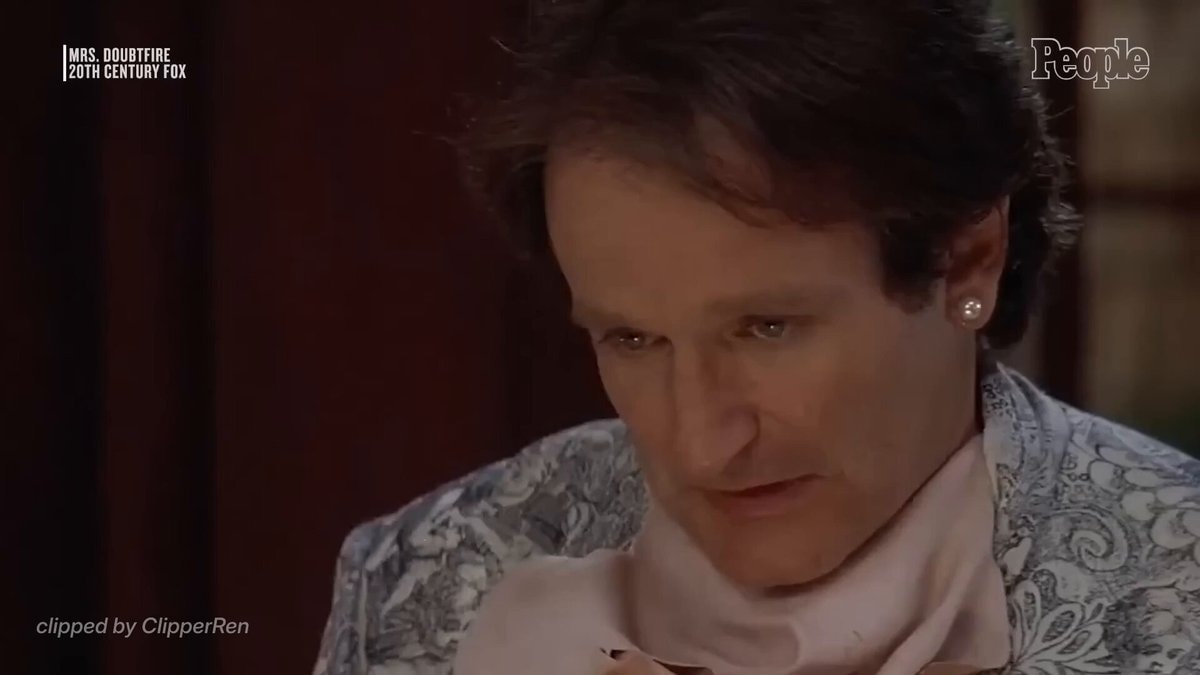 Robin Williams and Sally Field in Mrs. Doubtfire