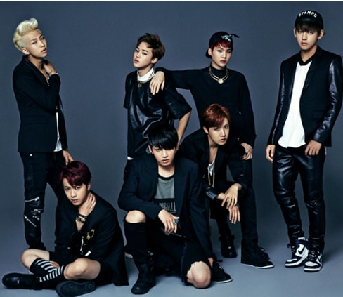 BTS Dark & Wild release