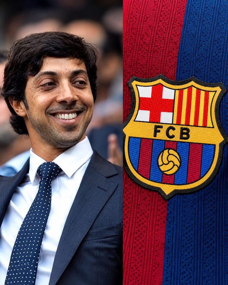 Sheikh Mansour on Manchester City and Barcelona