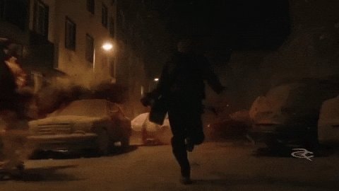 Resident Evil Zach Cregger running scene