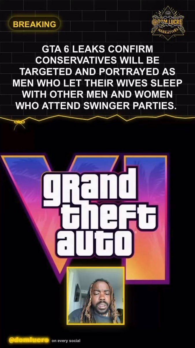 GTA 6 leaks target conservatives