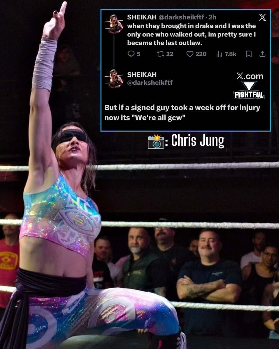 Dark Sheik GCW exit