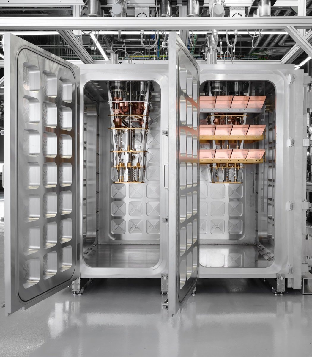 IBM quantum fridge (photo 2 of 2)