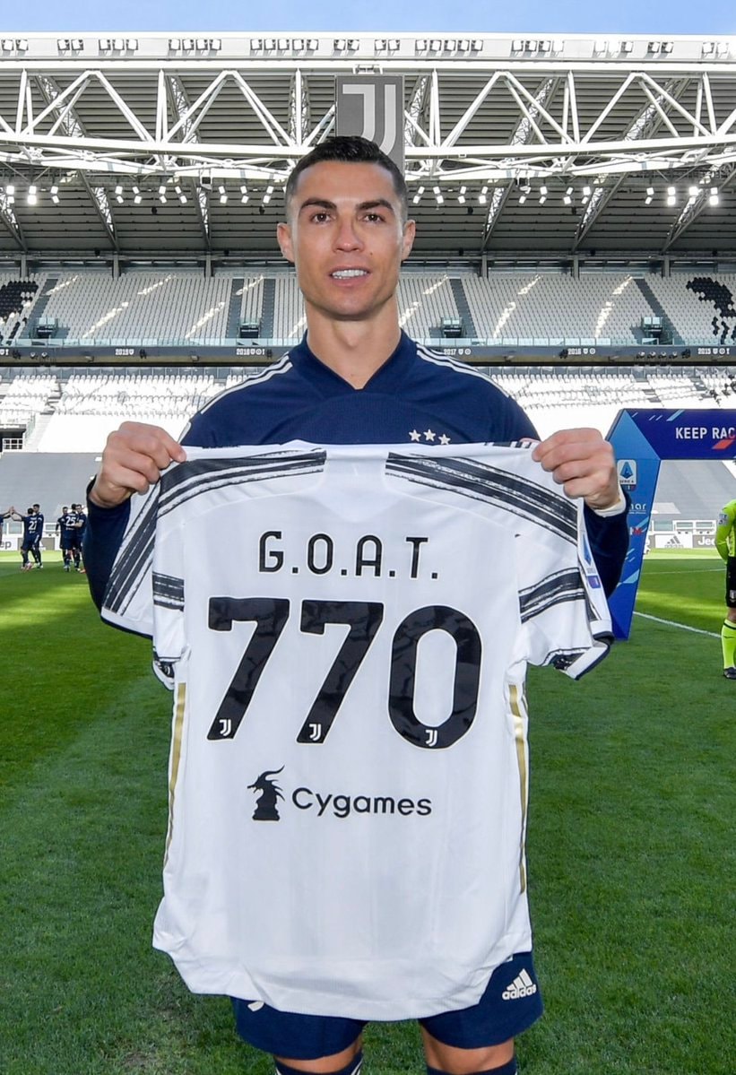 Cristiano Ronaldo 770th goal Juventus