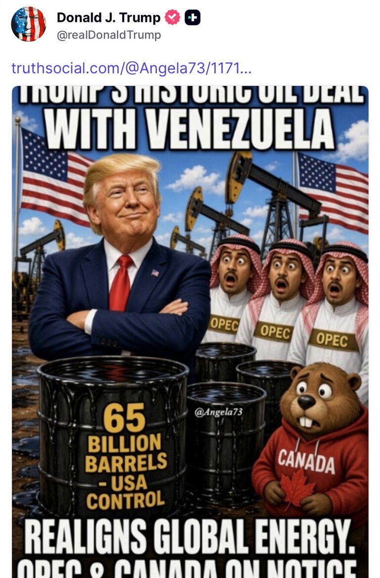 Trump Venezuela Oil Deal