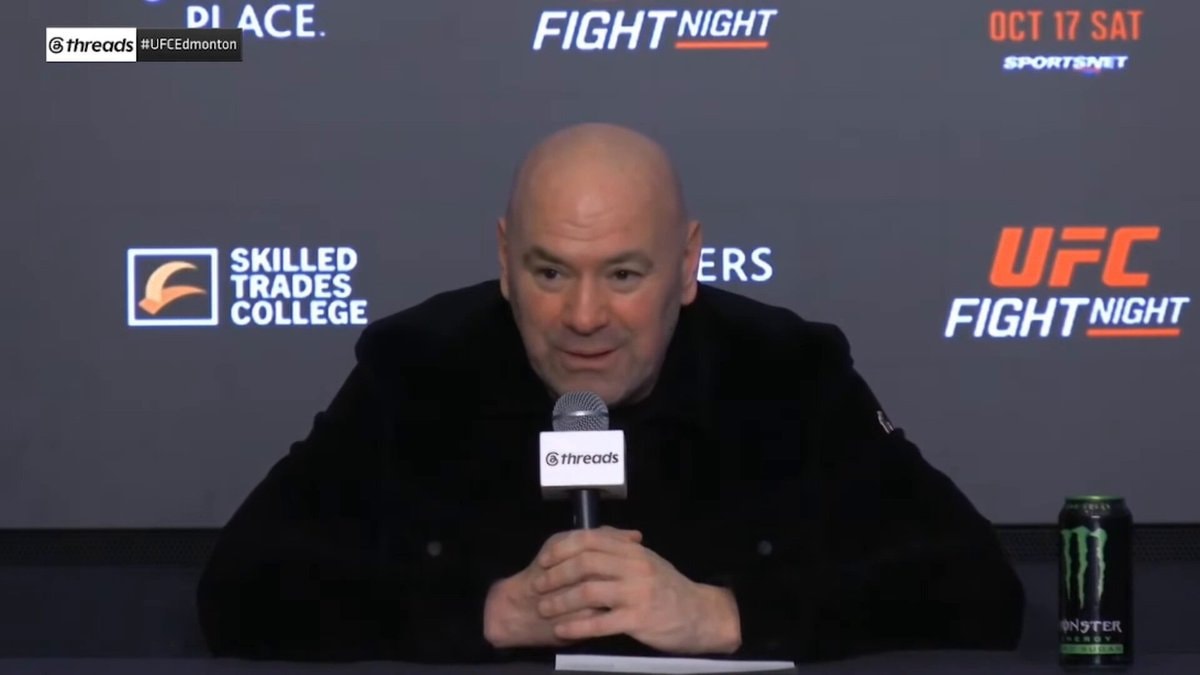 Dana White jokes about Joaquin Buckley handshake snub