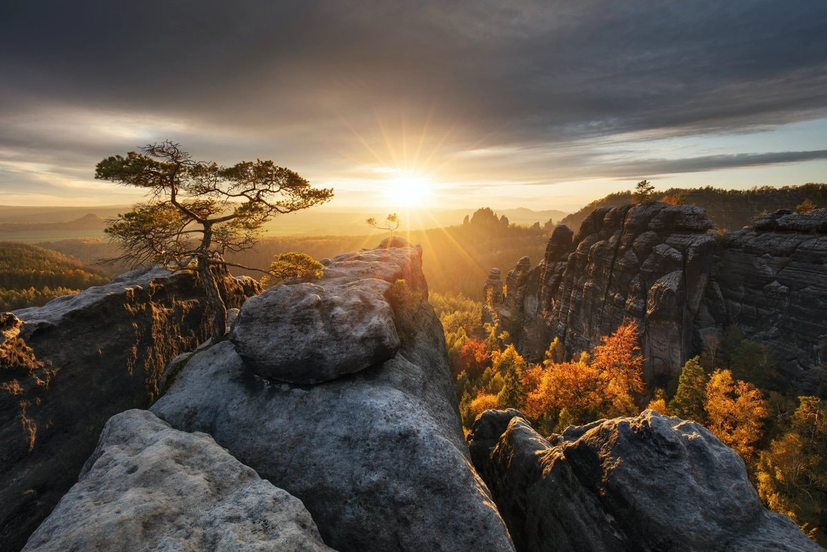 Saxon Switzerland sunrise (photo 2 of 3)