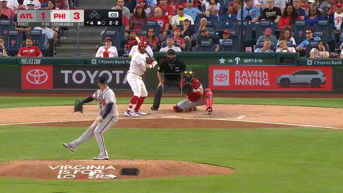 Kyle Schwarber 41st homer PHI