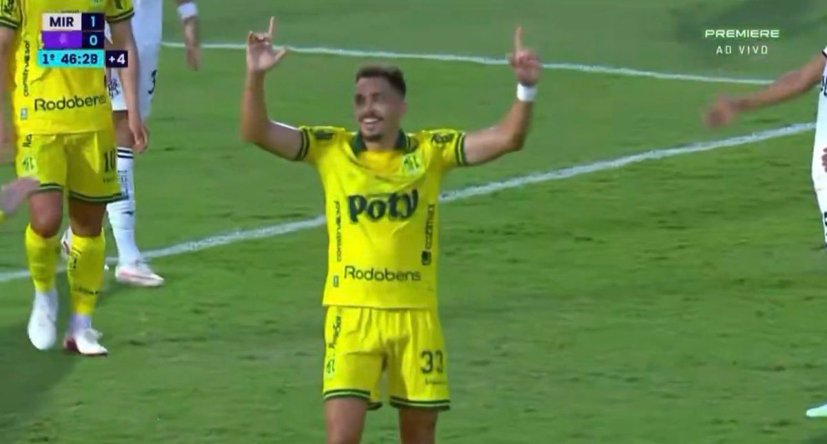 Eduardo two goals MIRASSOL