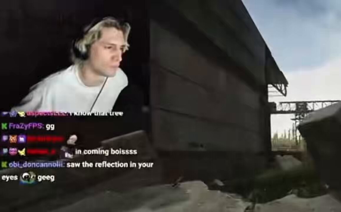 xQc Welcome to the jungle