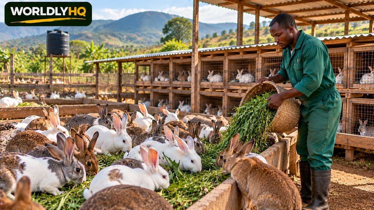 Largest rabbit meat producing countries 2024