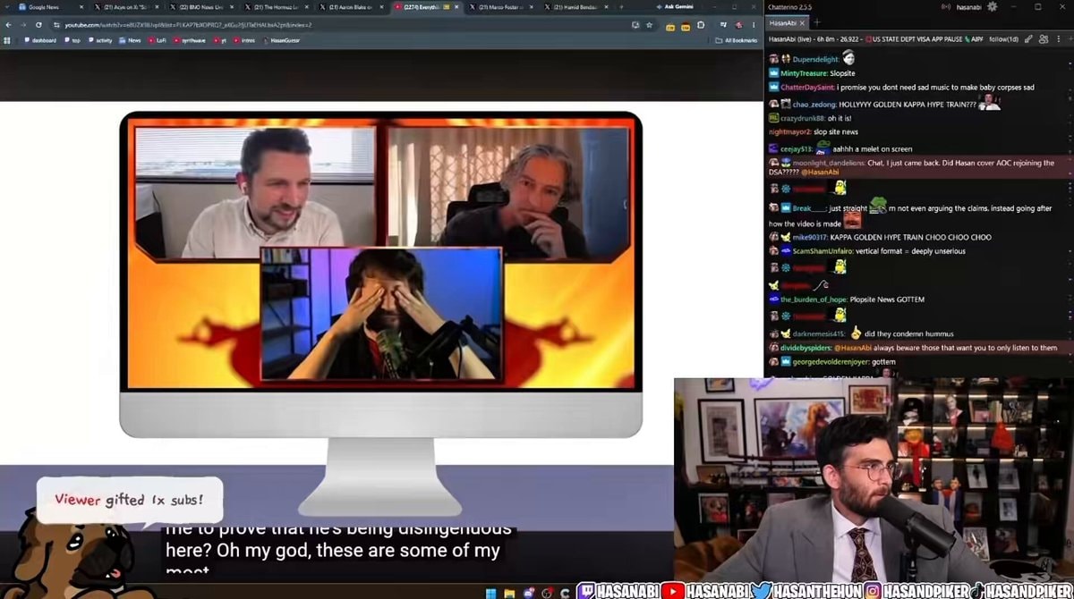 Hasan carries the flame for Charlie Kirk