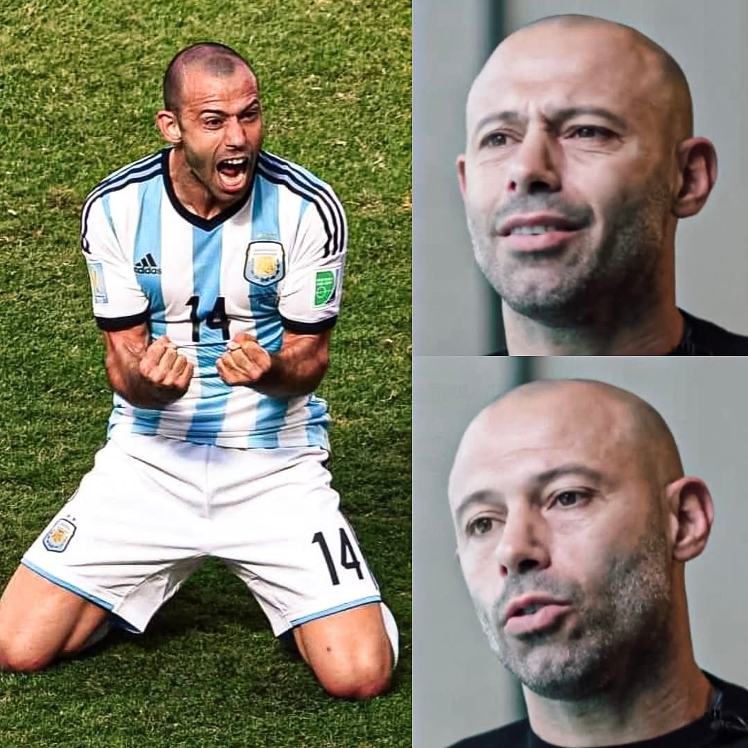 Javier Mascherano Argentina jersey reflection