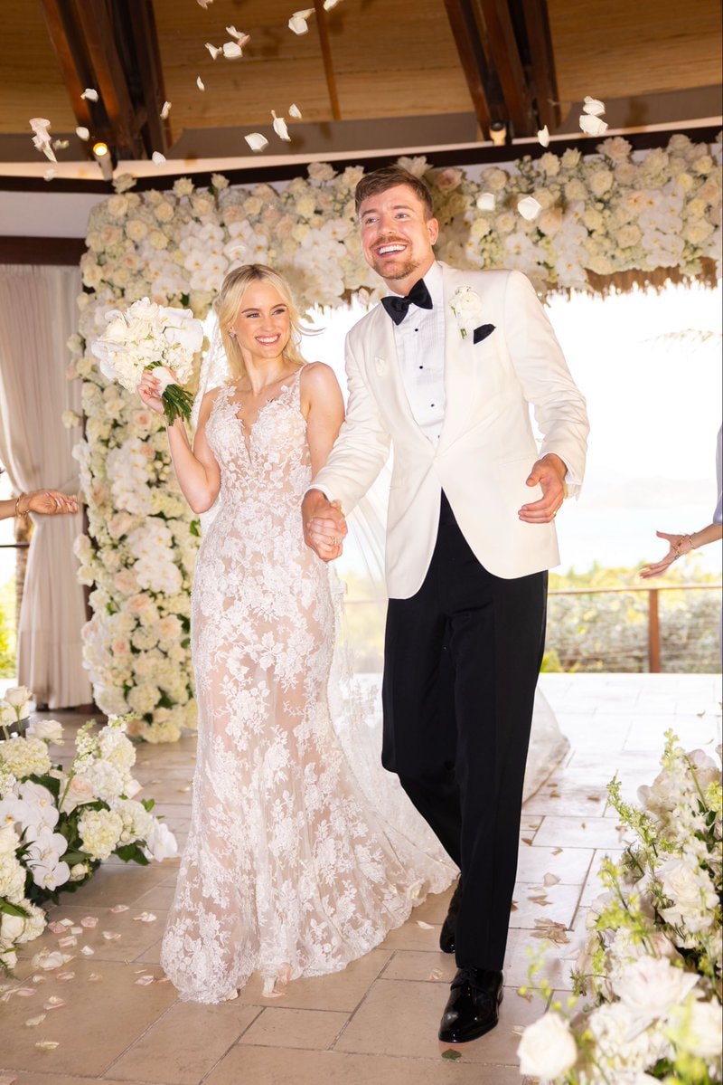 MrBeast Thea Booysen wedding