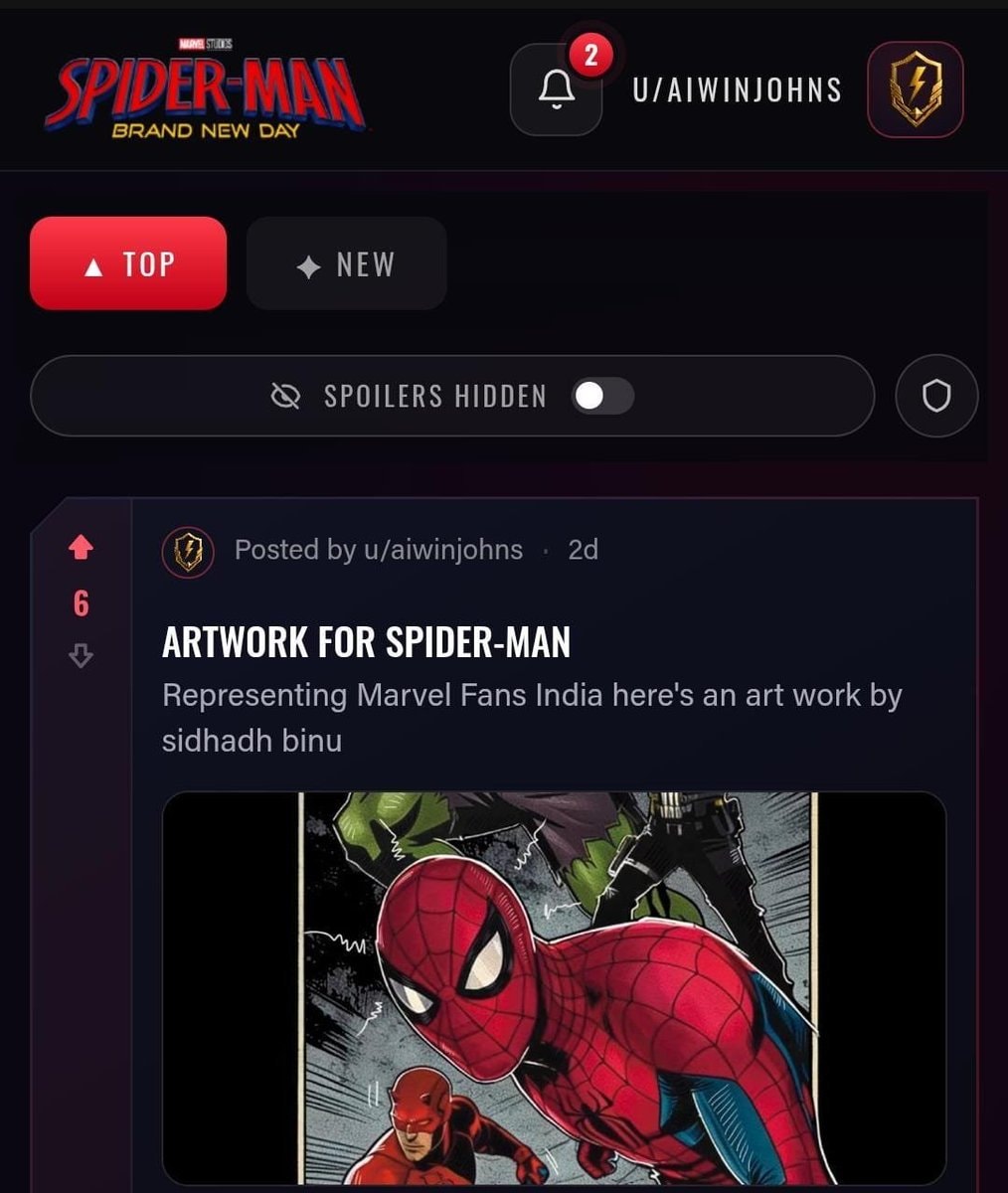 Spider-Man Brand New Day fanart India