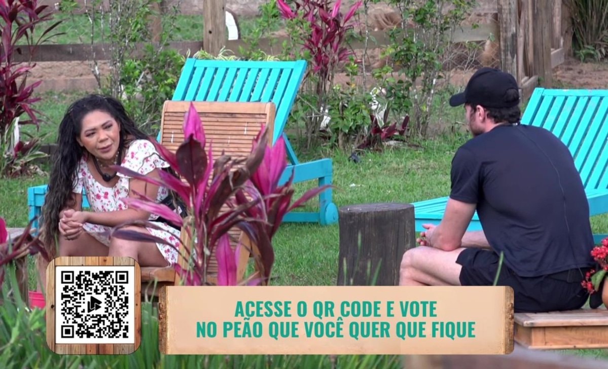 Darlin and Jottapê AFazenda moment
