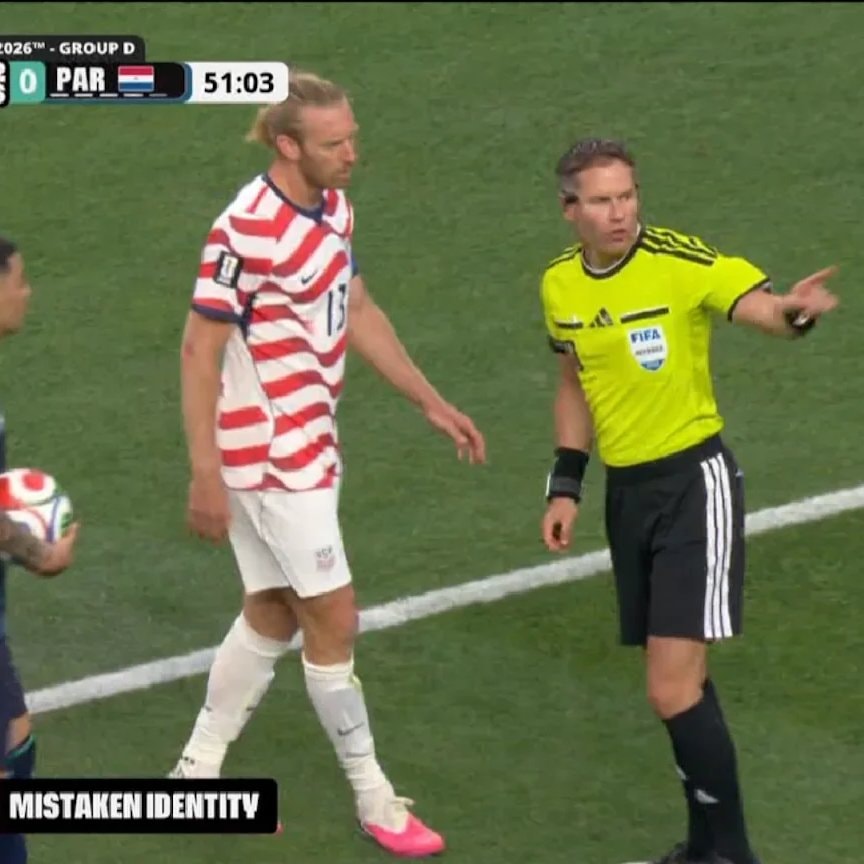 Mistaken Identity VAR USA Paraguay