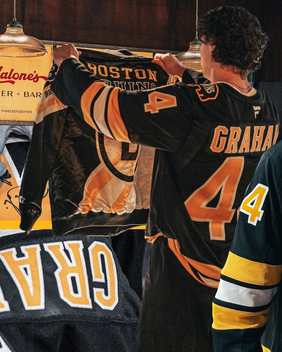 Boston Bruins Graham 44 jersey