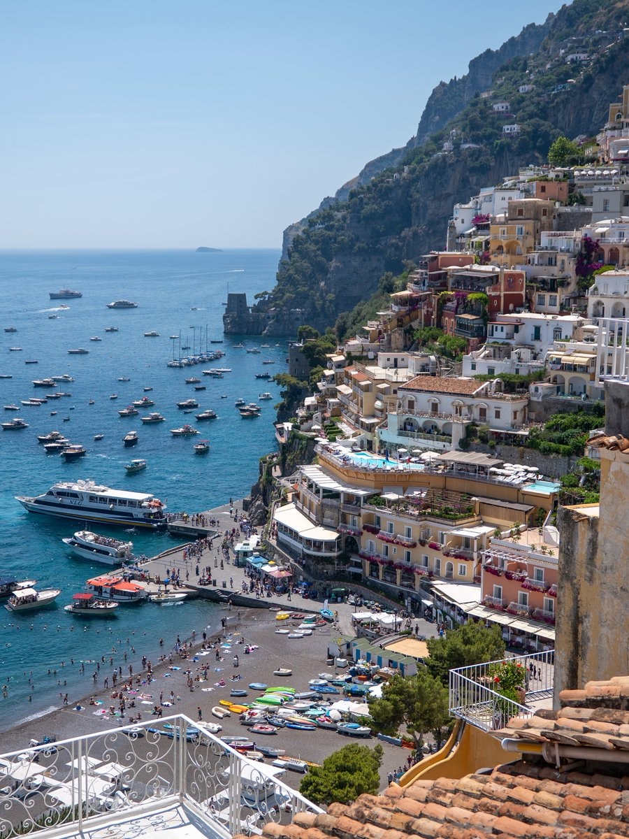 Capri Italy cliffside town