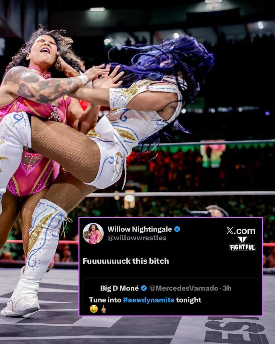 Willow Nightingale reacts to Mercedes Mone attack