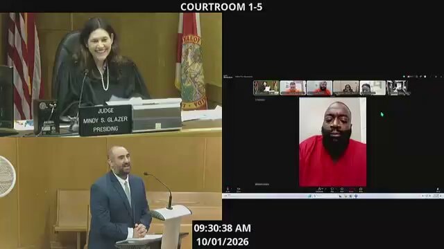 Rick Ross Judge Mindy Glazer