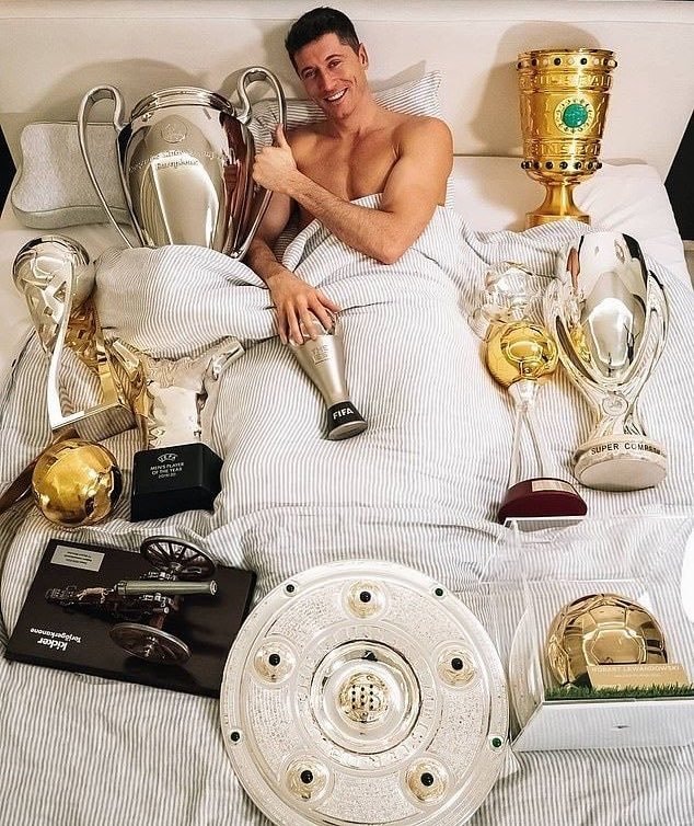 Robert Lewandowski trophies