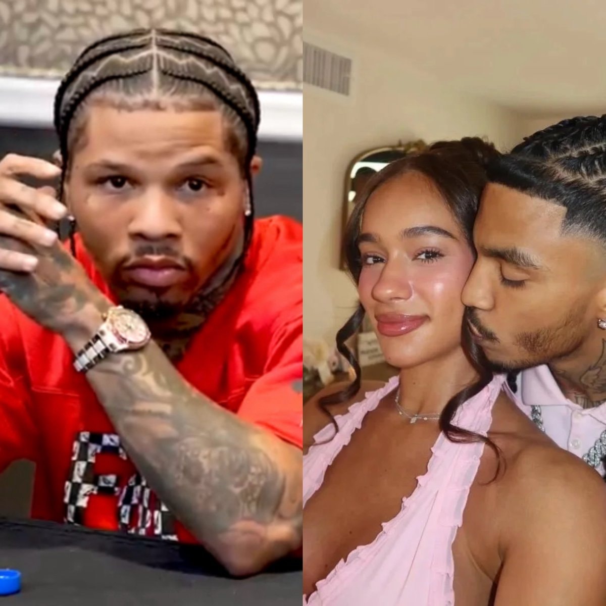 Tank Davis deletes Lala Baptiste post Tank Davis deletes Lala Baptiste post