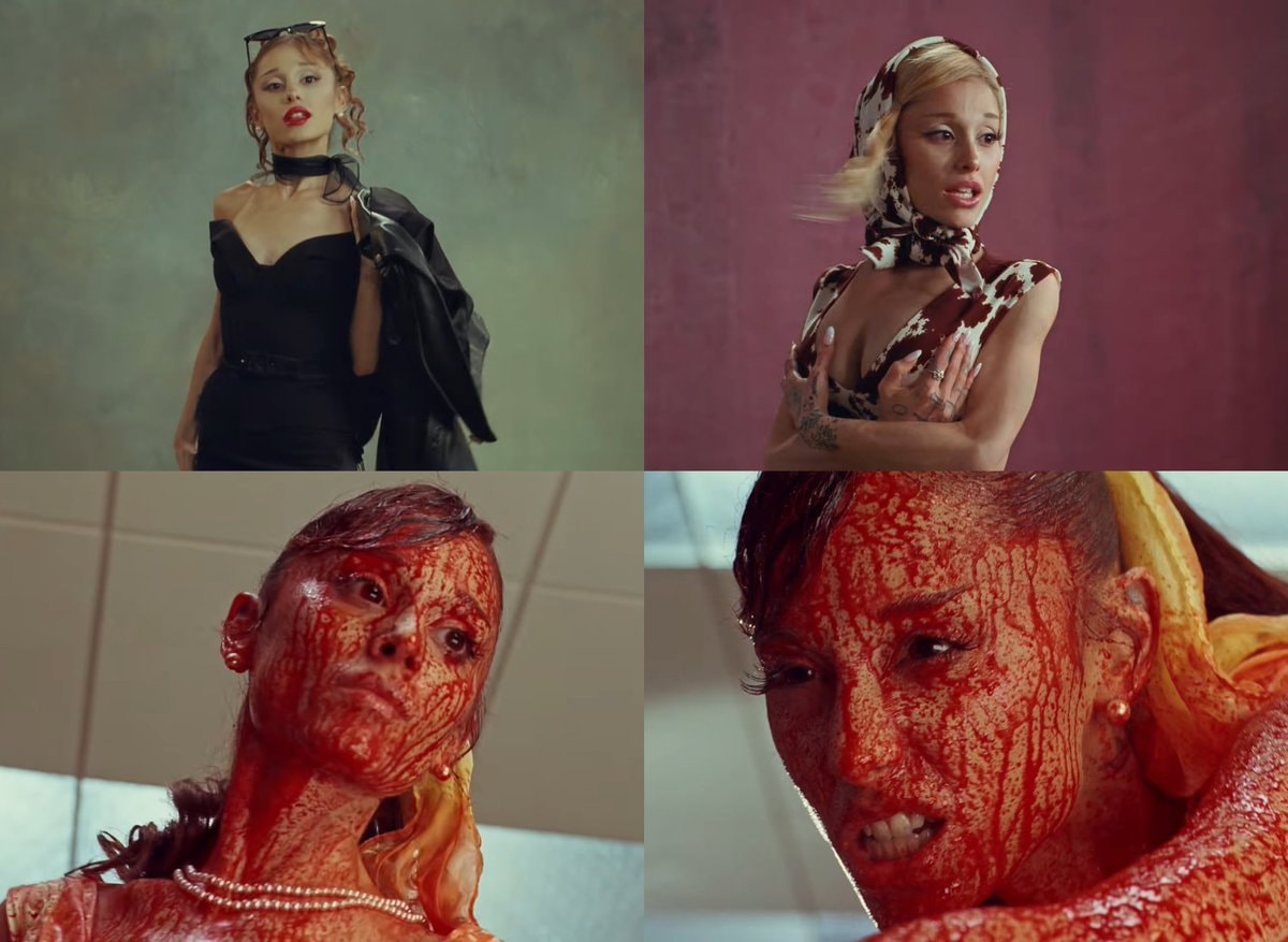 Ariana Grande petal music video
