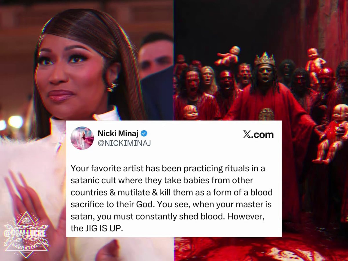 Nicki Minaj satanic cult claims