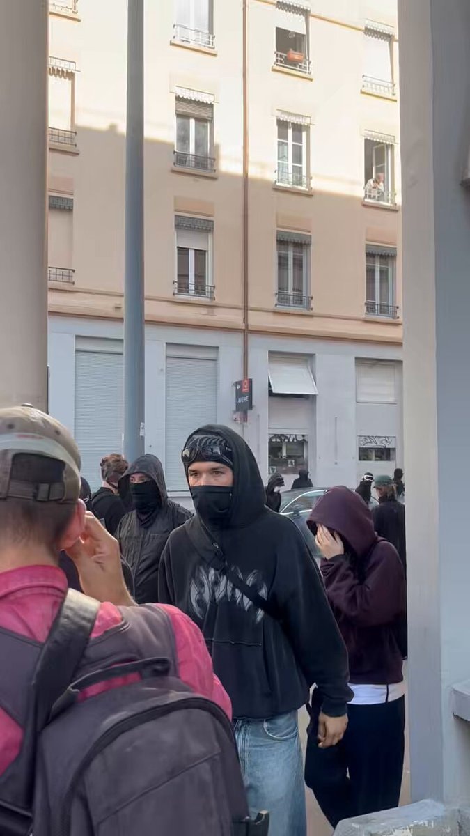 Lyon France student protest