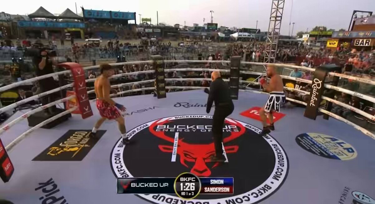 Nick Behrens KO over Simon Sanderson at BKFC