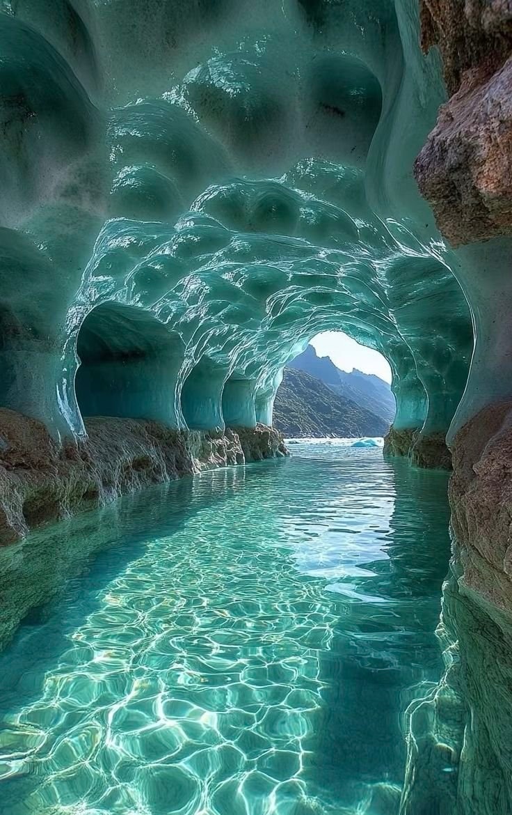 Marble caves Chile Marble caves Chile