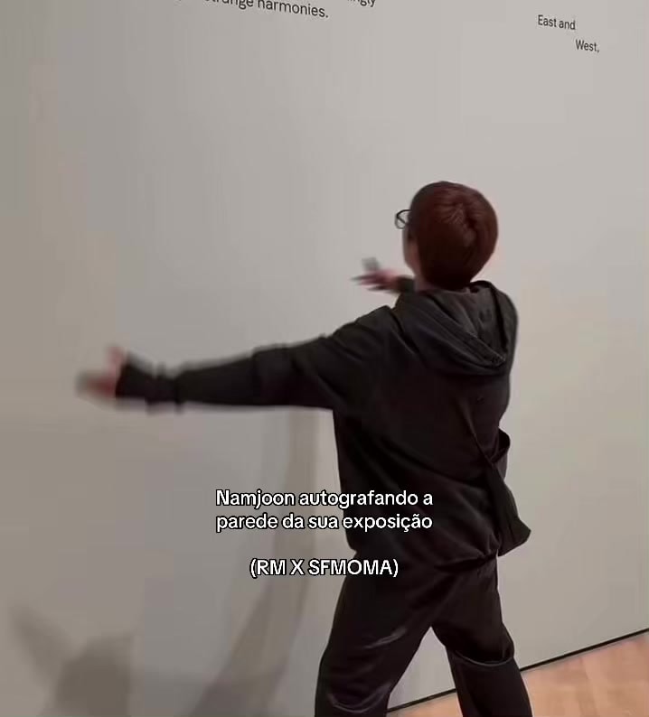 RM X SFMOMA wall signing