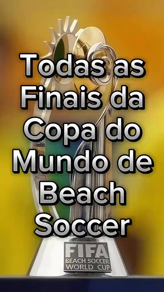 FIFA Beach Soccer World Cup trophy