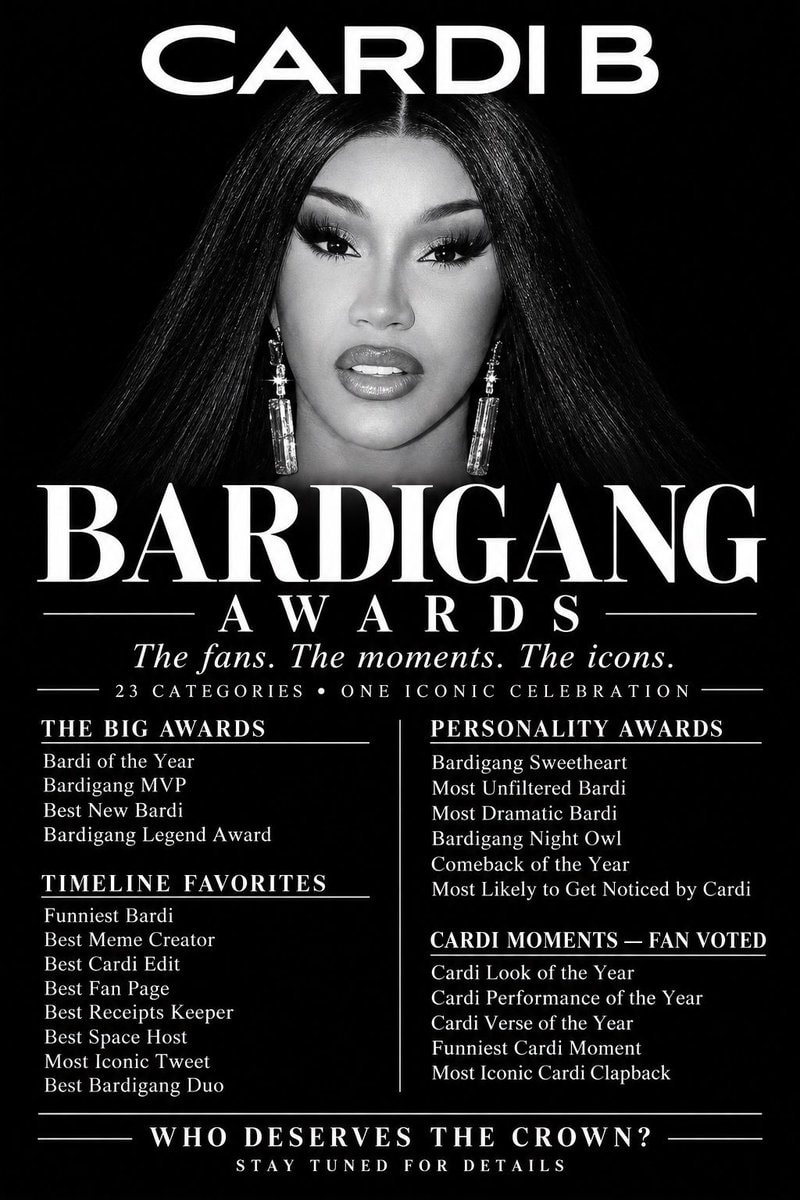 BARDIGANG FYC voting opens at 12PM EST (photo 2 of 2)
