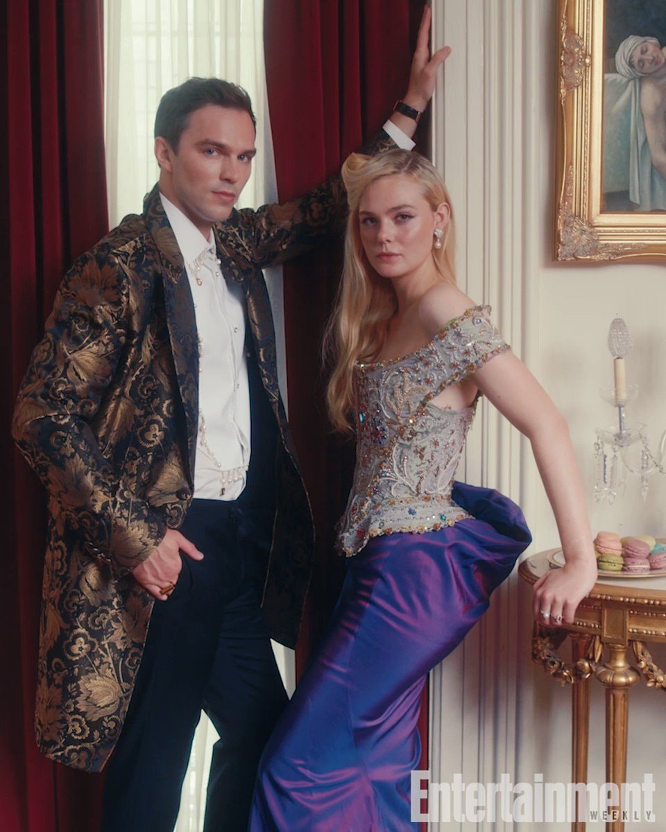 Nicholas Hoult and Elle Fanning