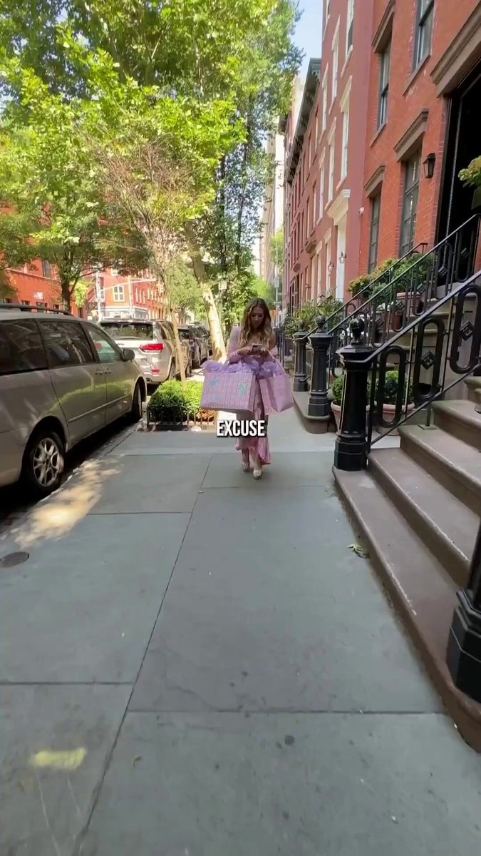 woman living dream life