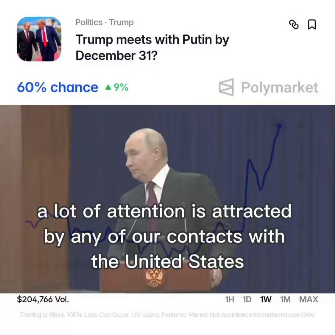 Putin on US contacts and frozen negotiations