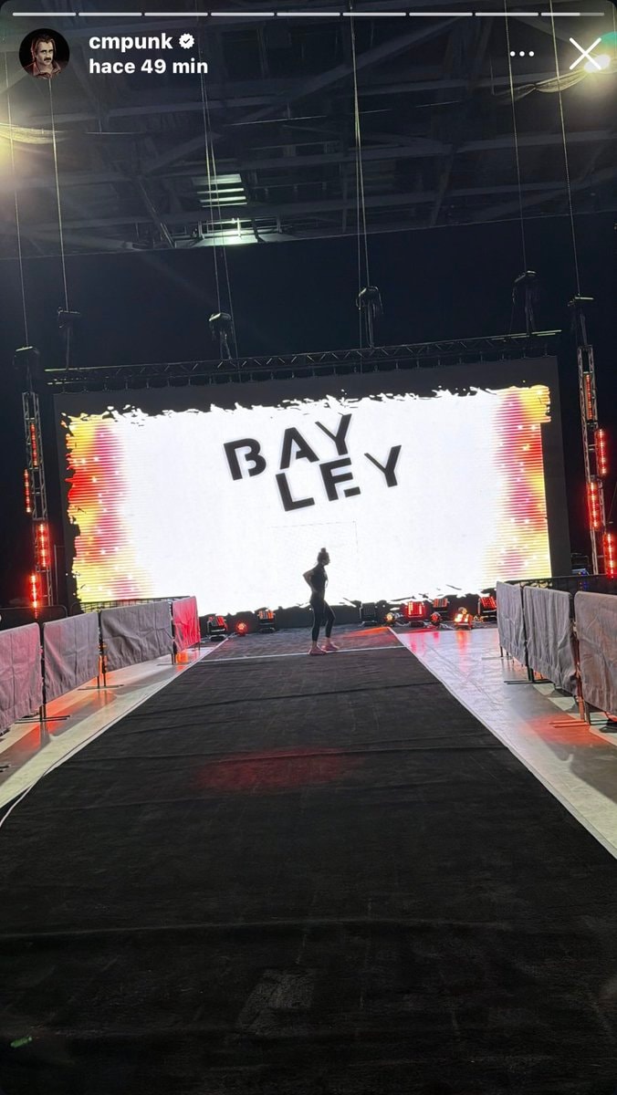 CM Punk IG Story BAYLEY CM Punk IG Story BAYLEY