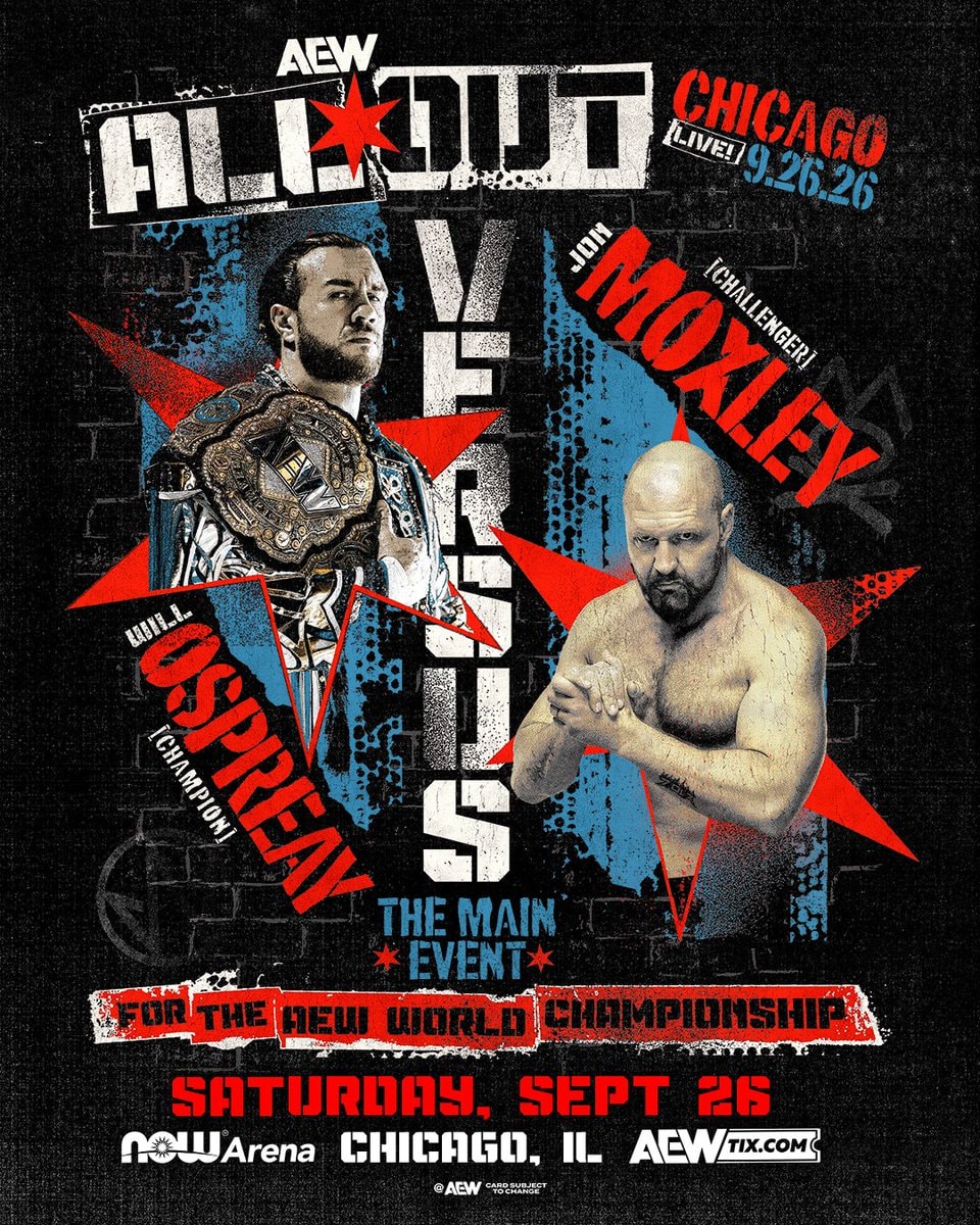 Jon Moxley vs Will Ospreay AEW World Championship
