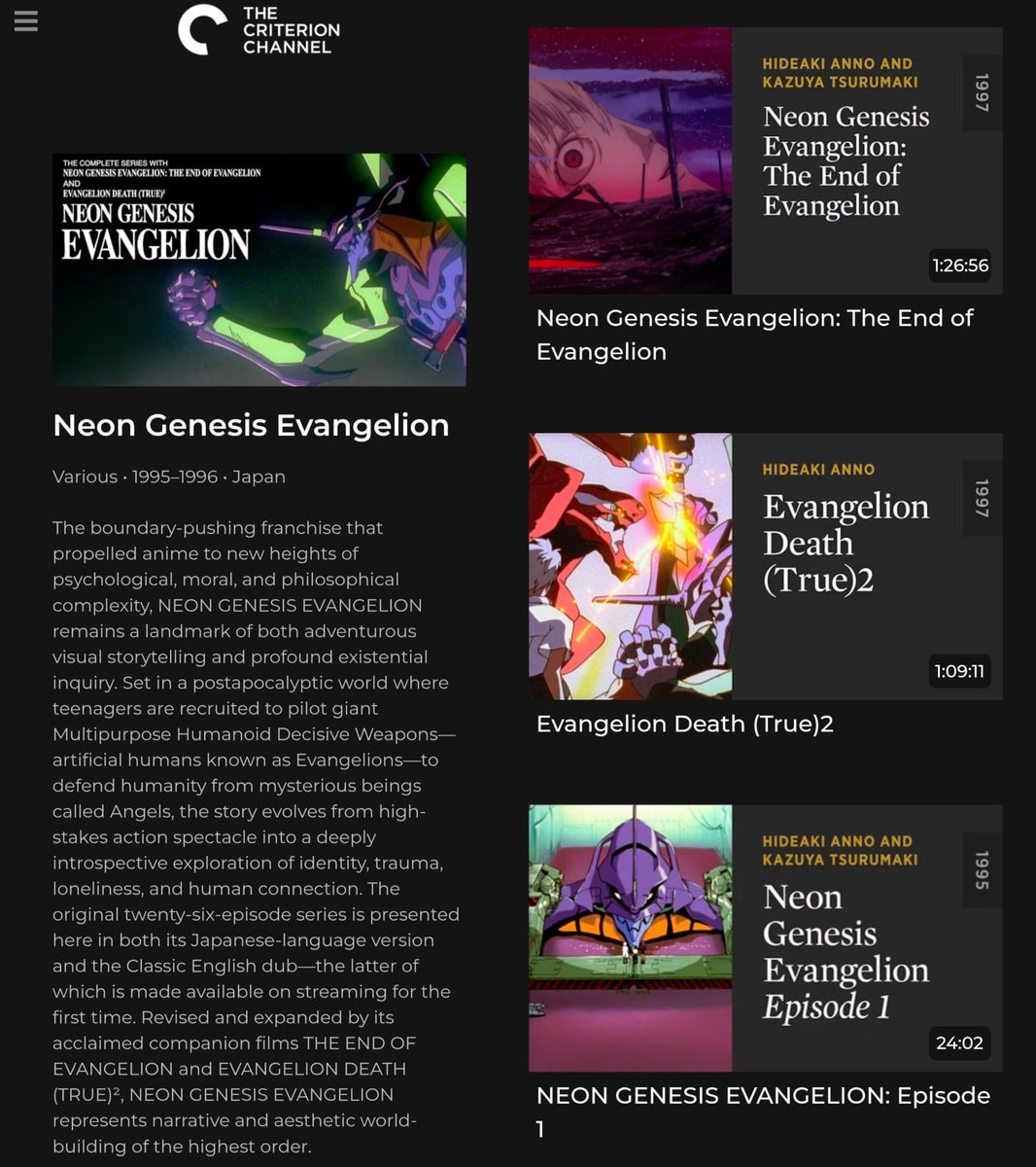 EVANGELION The End of Evangelion (photo 2 of 2)
