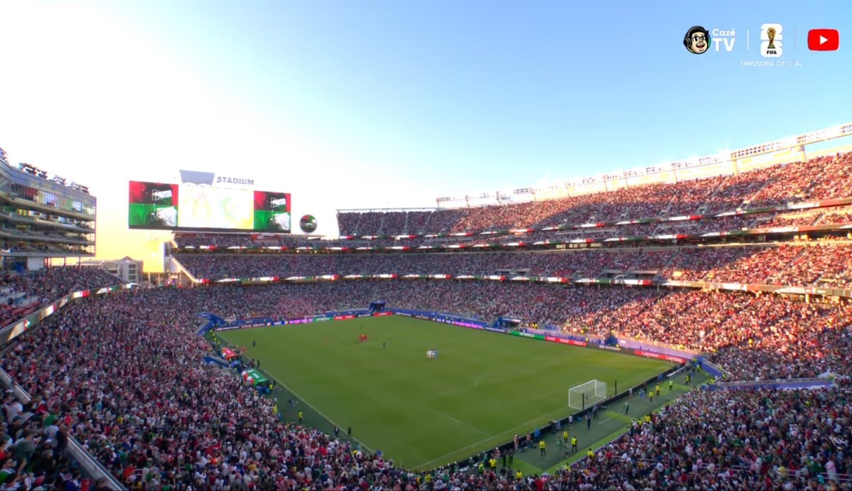 Jordan vs Algeria San Francisco crowd