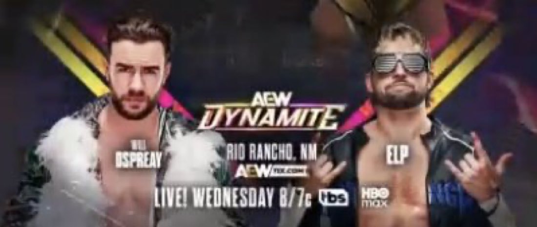 Will Ospreay vs El Phantasmo AEW Dynamite