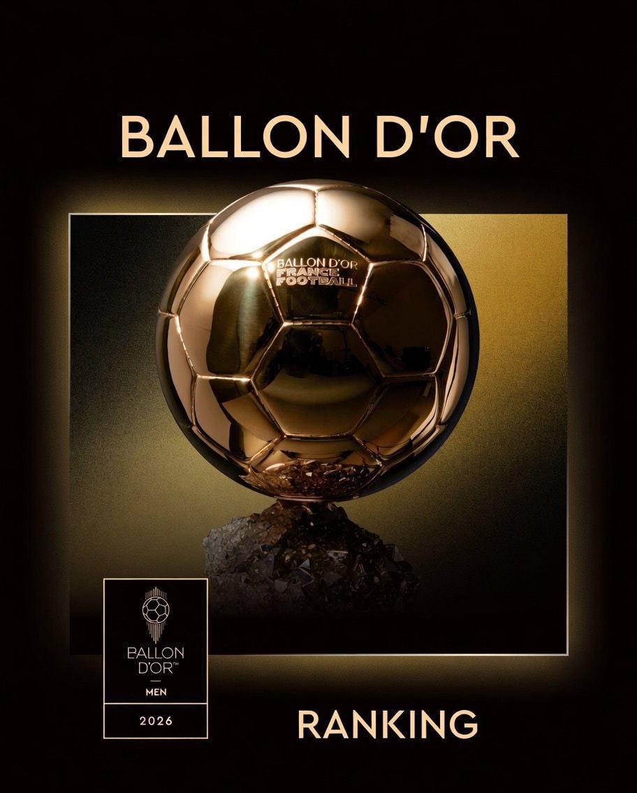 Ballon d'Or top six power ranking