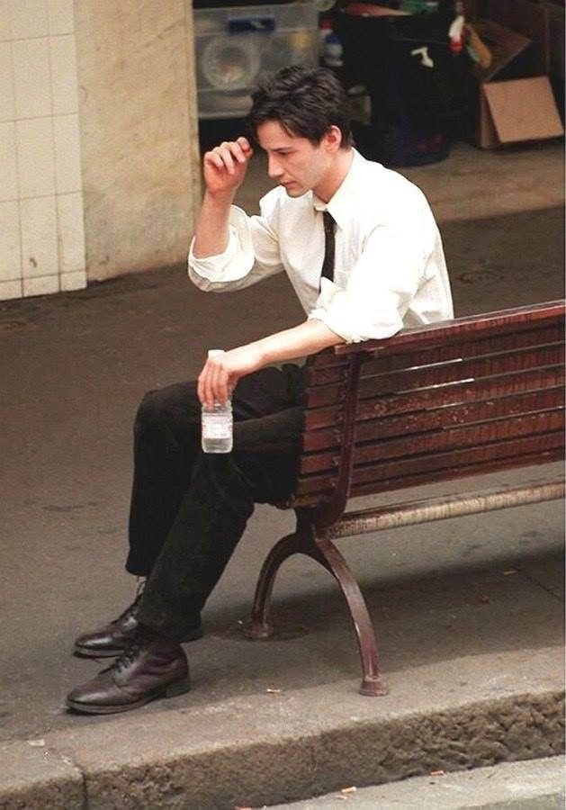 Keanu Reeves The Matrix set (photo 3 of 3)