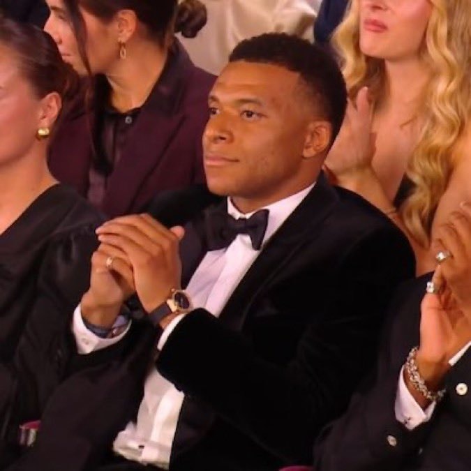 Mbappe Ballon d'Or announcement moment