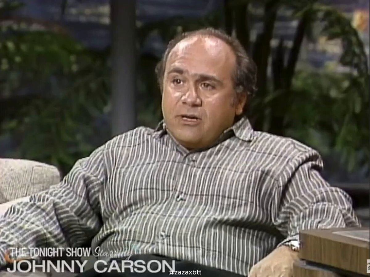 Danny DeVito Tonight Show hairdresser story