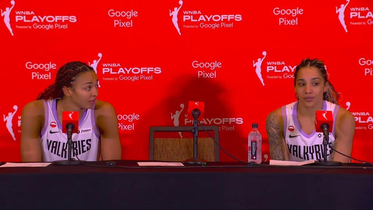 Gabby Williams Valkyries WNBA Finals interview