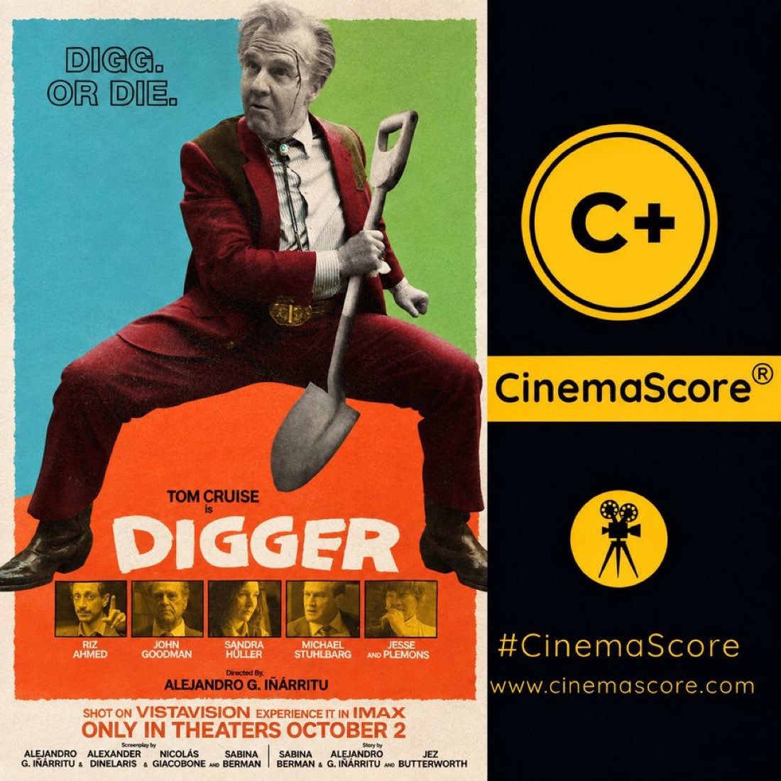 Tom Cruise Digger poster